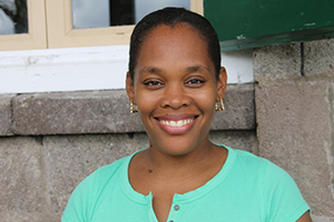 Deslyn Williams-Johnson, General Manager of the Nevis Performing Arts Centre at Pinney’s Industrial Site