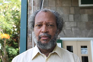 Director of the Nevis Disaster Management Department Lester Blackett