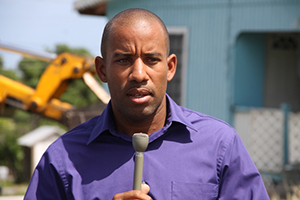 Manager of the Nevis Water Department Roger Hanley (file photo)