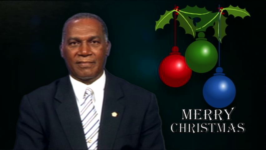 Christmas Greetings from Premier of Nevis Hon. Vance Amory