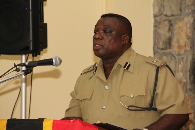 Divisional Commander of the Royal St. Christopher and Nevis Police Force Nevis Division Superintendent Hilroy Brandy