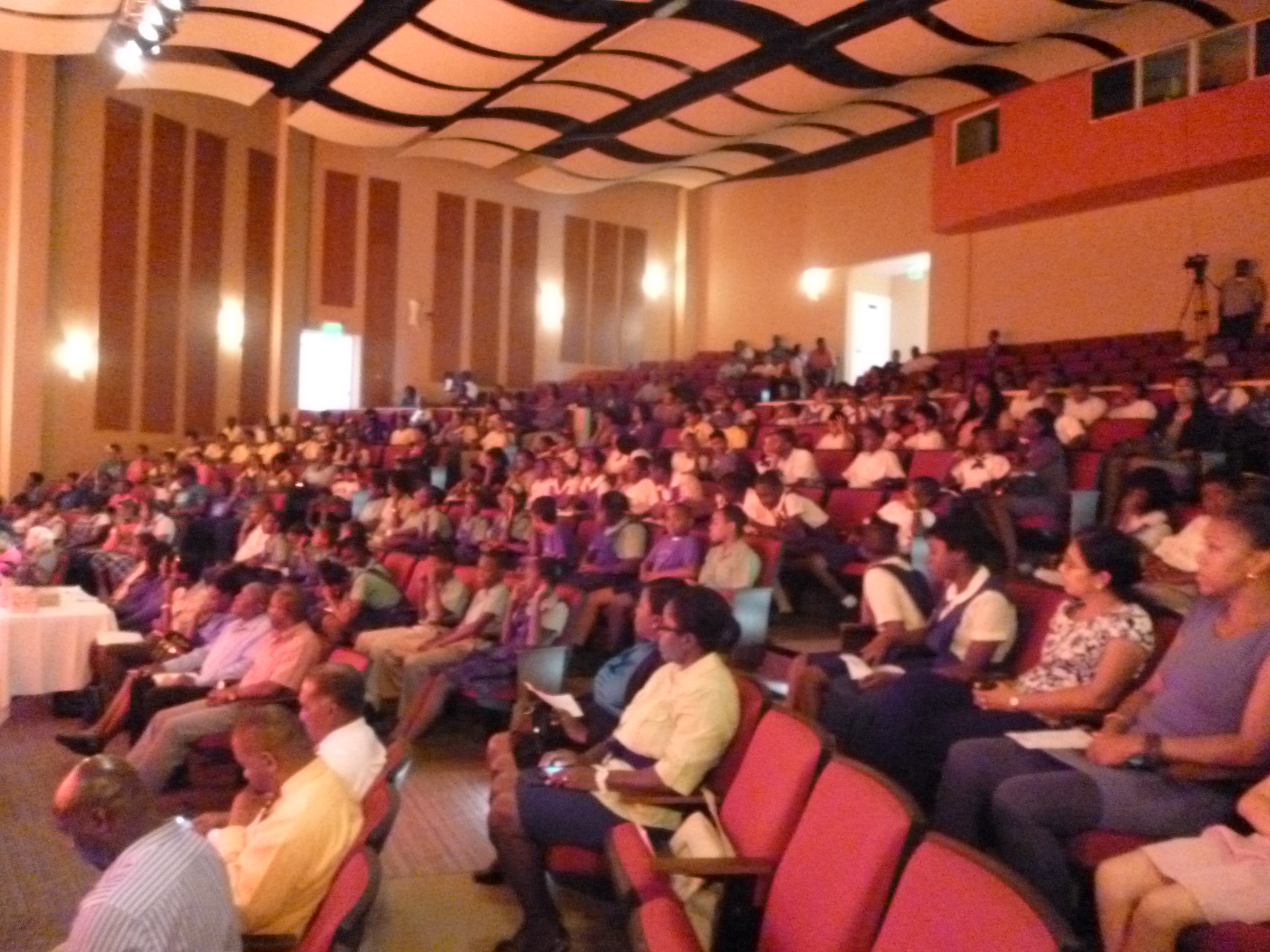 A cross section of audience at NEPAC.