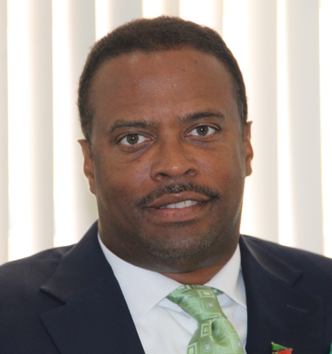 Minister of Tourism on Nevis Hon. Mark Brantley