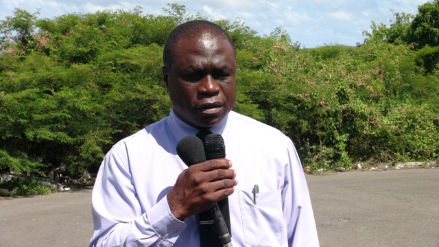 General Manager of the Nevis Solid Waste Management Authority Andrew Hendrickson