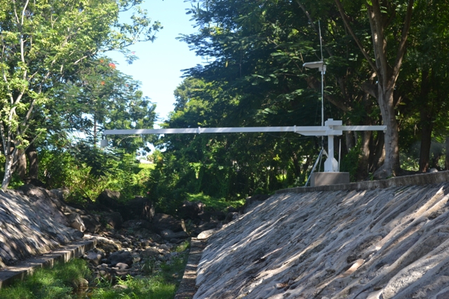 The Water Level Radar Station installed at the Bath Stream