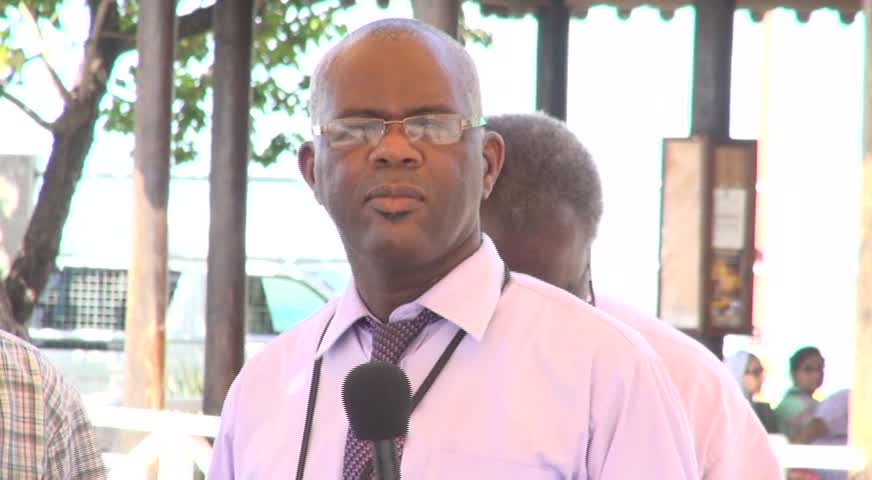 Manager of the Nevis Air and Sea Ports Authority Oral Brandy