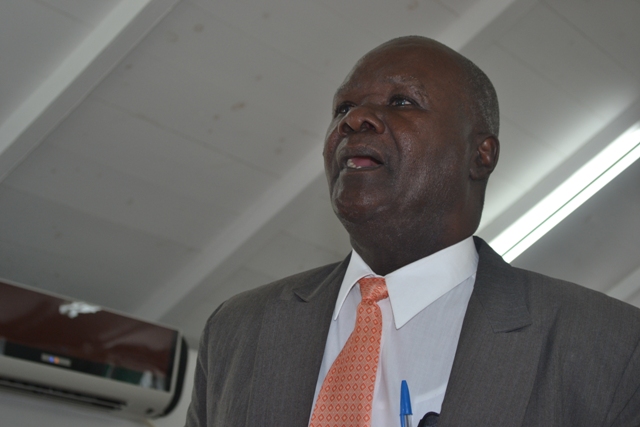 President of the Nevis Island Assembly Hon. Farrel Smithen  
