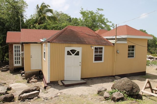 The home of Ingrid Browne of Hickman’s Village on June 15, 2016, with a new extension added by the Ministry of Social Development through its Community Housing Programme to assist with her disability