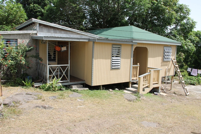 The Clarke family home at Butlers Village on June 15, 2016, with a new extension provided by the Ministry of Social Development through its Community Housing Programme