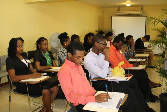 More participants at the Department of Education’s 2016 Prospective Teachers’ Course on June 20, 2016 at the Department’s conference room at Pinney’s Industrial Site