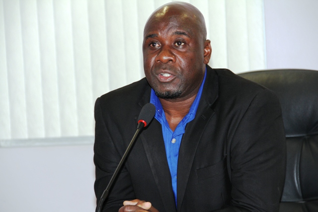 Minister responsible for Public Utilities on Nevis Hon. Alexis Jeffers (file photo)