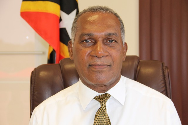 Hon. Vance Amory, Premier of Nevis and Minister of Education in the Nevis Island Administration at his office at Pinney’s on September 02, 2016