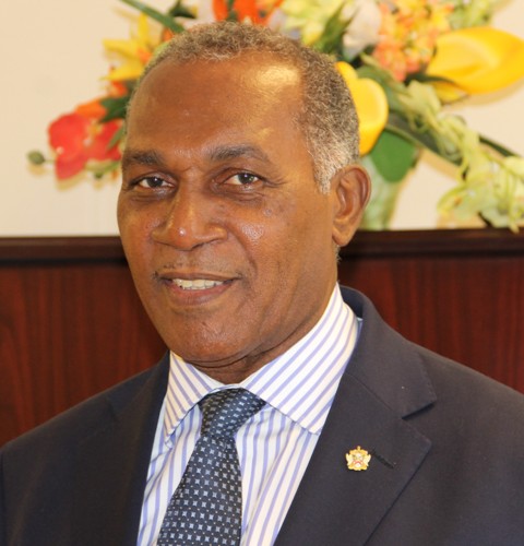 Premier of Nevis and Minister of Finance in the Nevis Island Administration Hon. Vance Amory