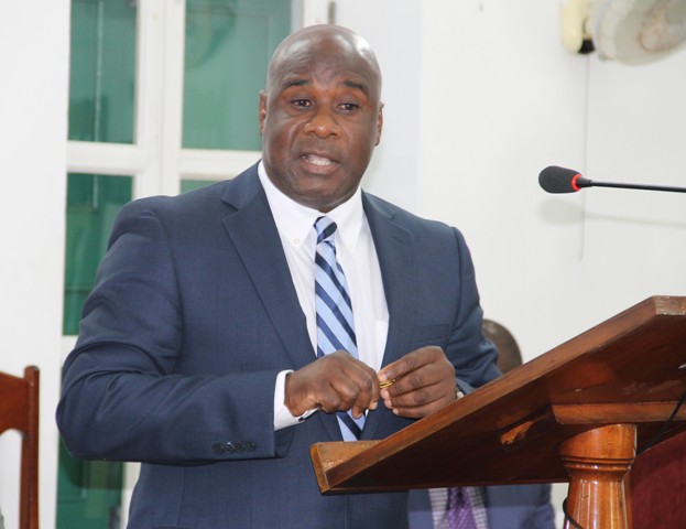 Minister responsible for Housing and Lands on Nevis Hon. Alexis Jeffers (file photo)