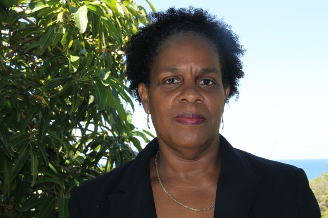 Dr. Judy Nisbett, Medical Officer of Health in the Ministry of Health on Nevis