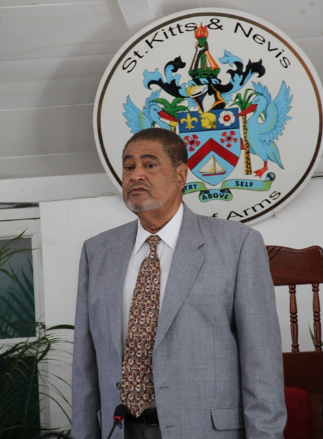 His Honour Eustace John, retired Deputy Governor General of Nevis (file photo)