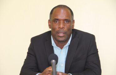 Mr. Colin Dore, Permanent Secretary in the Ministry of Finance on Nevis