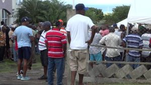 Another section of the men at the prostate cancer screening clinic at the Occasions Entertainment Centre on January 13, 2018