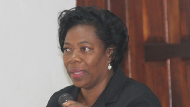 Ms. Lorraine Archibald, Coordinator at the Department of Gender Affairs on Nevis