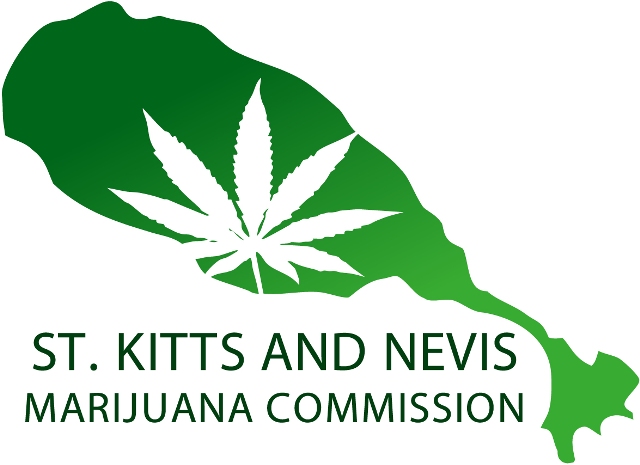 The St. Kitts and Nevis (National) Marijuana Commission logo