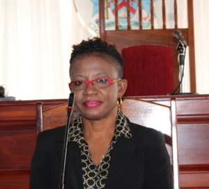 Ms. Myra Williams, Clerk of the Nevis Island Assembly