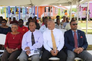 A section of persons present at the official opening of the Artisan Village at Pinney's Estate on May 24th 2018