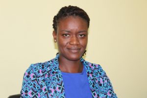 Ms. Rhosyll Jeffers, Assistant Secretary in the Ministry of Agriculture with responsibility for Disaster Management on Nevis