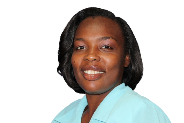 Mrs. Rhonda Forbes-Williams, Deputy Postmaster General on Nevis