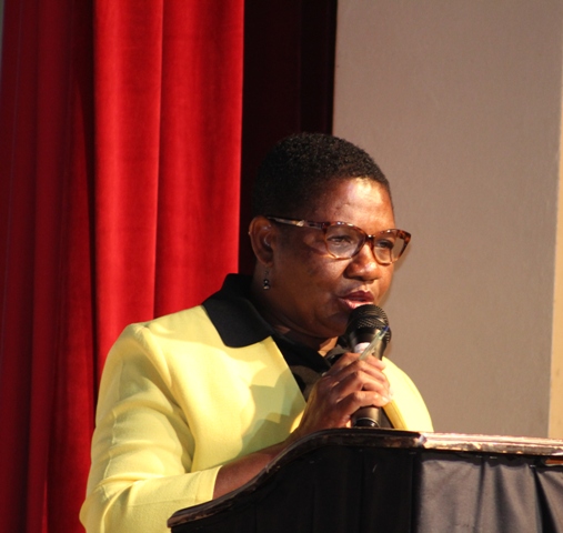 Mrs. Palsy Wilkin, former Principal Education Officer in the Department of Education in the Nevis Island Administration