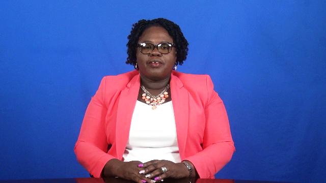 Hon. Hazel Brandy-Williams, Junior Minister of Gender Affairs on Nevis