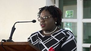 Hon. Hazel Brandy-Williams, Junior Minister of Health on Nevis
