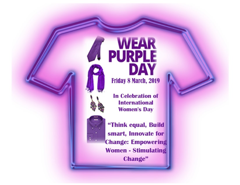 Wear Purple Day International Women’s Day NIA