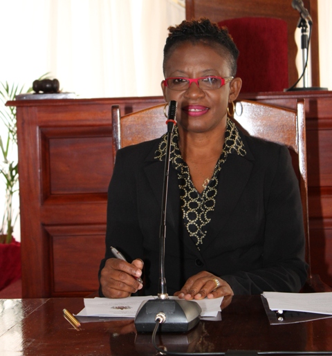 Ms. Myra Williams, Clerk of the Nevis Island Assembly (file photo)