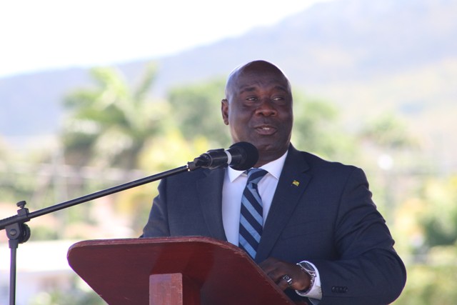 NIA CHARLESTOWN NEVIS (March 29, 2019) — The following is the full text of the address delivered by Hon. Alexis Jeffers, Deputy Premier and Minister of Agriculture in the Nevis Island Administration at the 25th Annual Agriculture Open Day opening ceremony on March 28, 2019 at the Elquemedo Willet Park. The 25th Anniversary of the Agriculture Open day, is in many ways, a success story for the Agriculture Sector on the Island of Nevis. For the Ministry and Department, it is a vehicle through which we showcase what is being done and what is possible in Agriculture. It is a chance for us to inspire and encourage farmers, and the youth, towards the possibilities that exist within the sector. If we do a comparison of our conditions and the resources that were available in 1994 and now in 2019, the only resource that has perhaps remained the same is the land. And that is why we have impressed upon our farmers to utilize the land more, to produce more, so as to earn more. In 25 years, we have seen changes in our climate (weather patterns, temperatures, rainfall, frequency and intensity of Storms), we have seen the introduction of better irrigation techniques, shade house production and the development of organic products so as to assist in production to ensure that we have safer food. Of course, we have had changes in Administrations, policies and personalities that have driven agriculture over the years. These are just a few of the changes that would have taken place but the Goal has always been more or less the same, which is to ensure as much local production as possible take place. Whether it is in the crop or livestock side of agriculture. One cannot help but wonder about that first meeting that was held by the former Minister of Agriculture the late Hon Malcolm Guishard, former Permanent secretary Elmo Liburd (Patron), former Director of Mr. Augustine Merchant and their support staff when they sat down to plan this activity. Whether they saw this far into the future and whether this activity, 25 years later, is something they are proud of. I will say that the answer is a resounding yes...because if we were cast out minds back to 1994 when this event started in Prospect, it was a one day event for just about the first seven years. The event grew to the point where it was extended to two days and moved to the Villa Grounds because it began to exceed its expectations. And over the next 21 years we have had additional crop products being added by the Department and our farmers, additional meat product from our Abattoir and butchers, new and innovative products from our agro processing unit and agro processors, displays by our fisher folks and increased participation by our Allied agencies, partners and stakeholders. Over the past years and up to today we have had the perennial journey being made by our friends from St Eustacius, St Maarten, St Croix other regional territories and the University of the West Indies. This year the theme for the Celebration is ‘Think Climate Smart, Food and Nutrition Security and Sustainability for our 25th Anniversary. The key ideas in the theme can be easily identified with; for example, the climate has changed especially in terms of temperature, where 2017 and 2018 were the two hottest years for the planet ever recorded in history. In fact 2017 saw record breaking temperatures for just about every day of that year. This phenomenon brings with it numerous challenges to farmers and farming. These include scarcity of water leading to severe droughts, reduced production and yields etc. Looking further at the theme, we have been speaking about food security for many years, however we have to continue to put measures in place so as to ensure that food is readily available to our citizens, that it is accessible and most importantly, it is affordable. The final key term to look at is sustainability in the context of production and supply of food to our people. We all need food on a daily basis and such we must avoid damaging or wasting natural resources or contributing to climate change which can affect food production. Further, farming should be practiced in a way that ensures that food is produced, processed, distributed and disposed of in ways that provides social benefits. Such social benefits include food that is safe to consume, food of the highest quality and food that maintain our health and well being. For 25 years we have showcased what is possible, while we celebrate this two day event we have to step back and ask ourselves whether we have enough youths coming into the sector, are the existing farmers making a big enough impact or do we have enough persons farming. When we look at our food import statistics and bills we see a sector that is valued in excess of 60 million dollars annually. We are currently looking at our statistics to make sure we understand how much of the fresh fruit, vegetable and meat is imported. Based on our land size and space we know we cannot stop the importation of food, however imagine if we have our farmers putting 10 or 20 million dollars in their pockets and letting that money stay in our economy. Opportunities exist for local produce to successfully compete with imported products as interviews carried out with hotels and restaurants revealed that supply managers prefer to purchase local vegetables and fruits since they taste better, maintain their freshness thus having a longer shelf life. Ideally, higher production yields will decrease the current cost of production, making local produce more competitive. As you walk around today and tomorrow do not only enjoy the atmosphere but look at the possibilities that exist. Visit the Extension Booth and look at how you can grow lettuce, tomatoes, herbs and thyme in your back yard or porch, visit the Abattoir and livestock areas to see areas where you can do your part to cut down on the importation of mutton, pork or beef. Support the farmers of Nevis who continue to produce fresh and high quality nutrient rich food. Even if you don’t want to do agriculture directly there are support services that you can provide to farmers such as transportation, accounting and record keeping, cleaning of weeds from around farms, agro processing and so much more. There is the need to better integrate information and communication technologies into the sector which in turn improves efficiency and we are looking for young and passionate people to do this. From the Ministry we are looking at the possibility of directly working with a core group of farmers, pushing specific products on the crop side. On the livestock side in the first instance we are pushing the increase in mutton production. We recognise that to transition successfully, farmers need increased access to technical and financial assistance to achieve further commercialisation. We would be extremely happy to meet the food demands from the tourism industry, however and most importantly we have to feed the residents of our island. Our people from both a health and economic perspective deserve to have access to local nutrient rich and safe foods. We have seen in the news and in social media that strange things can happen in food production such as the supply of plastic rice and plastic cabbages, we have waxy films and preservative chemicals on fruits and vegetables that are shipped to our shores. We have begun the consultative process to address some of the weaknesses and problems that exist in the sector. We will be looking and the policies and framework that are needed to lend additional support to our farmers. The thing is, we want Farmers to make food available and chastise them for not producing more, but we must acknowledge that farmers are also business people who are taking huge risks to make sure there is food available. We must continue to support them in facing the challenges such as pests and diseases which are prevalent climate change, praedial larceny or stealing of produce at the harvesting stage and effective marketing. If there are no rewards for our farmers when they work, we cannot expect continuity because this is not a charitable duty. As we look to the next 25 years as a people we have to support each other with consumers supporting farmers, farmers supporting consumers and most importantly our health, tourism and the agriculture sectors all support each other. As a community we have to look after each other so that we can all achieve - Nevis is too small to have everyone believing they can do it alone – it is either we all rise together or we fall together. Thanks you for listening, may you have two wonderful days here at our 25th staging of our Agriculture Open day 2019. Buy as much as you can, learn as much as you can and most of all enjoy as much as you can. May God bless you, bless this event and bless this beautiful Island. I thanks you.