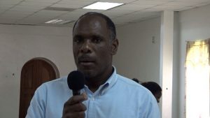 Mr. Colin Dore, Permanent Secretary in the Ministry of Finance in the Nevis Island Administration, at the St. Paul’s Anglican Church all in Charlestown on August 21, 2019