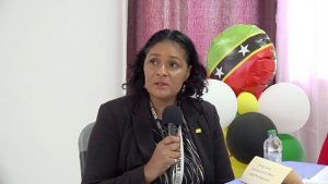 Ms. Shelagh James, Communications Officer in the Ministry of Health