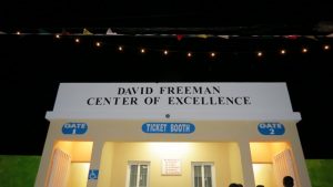 The David Freeman Centre of Excellence, the name given to a multi-purpose facility in Market Shop in Gingerland moments after it’s unveiling by the family of cultural icon Mr. David Freeman at the opening and naming ceremony on November 28, 2019 