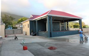 A section of the new multi-purpose facility at Market Shop in Gingerland which will be officially opened and named on Thursday, November 27, 2019 