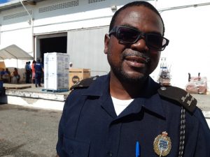 Mr. Roger Fyfield, Assistant Controller of Customs in the Nevis Division