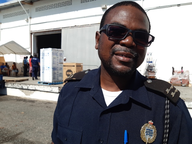 Mr. Roger Fyfield, Assistant Controller of Customs in the Nevis Division