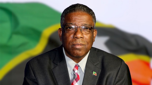 Mr. Elvin Bailey, Supervisor of Elections in St. Kitts and Nevis, delivering an address on May 22, 2020, on General Election 2020