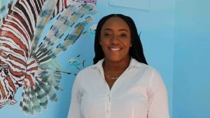 Ms. Melissa Allen, Manager of Nevis Fishermen’s Marketing and Supply Cooperative Society Limited in Charlestown