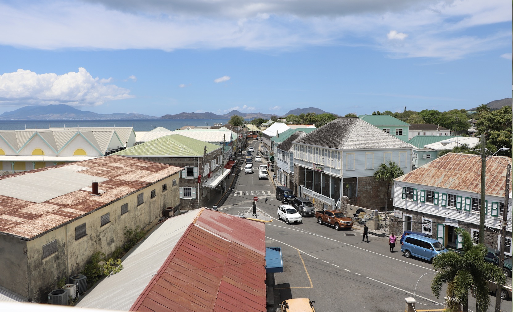 Area in Charlestown where vendors will set up on Emancipation Day (file photo)