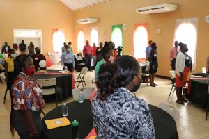 Participants at the Prospective Teachers Course 2020 at the Jessups Community Center on July 13, 2020