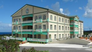 St. Kitts and Nevis Social Security Board building at Pinney’s Estate in Nevis (file photo)