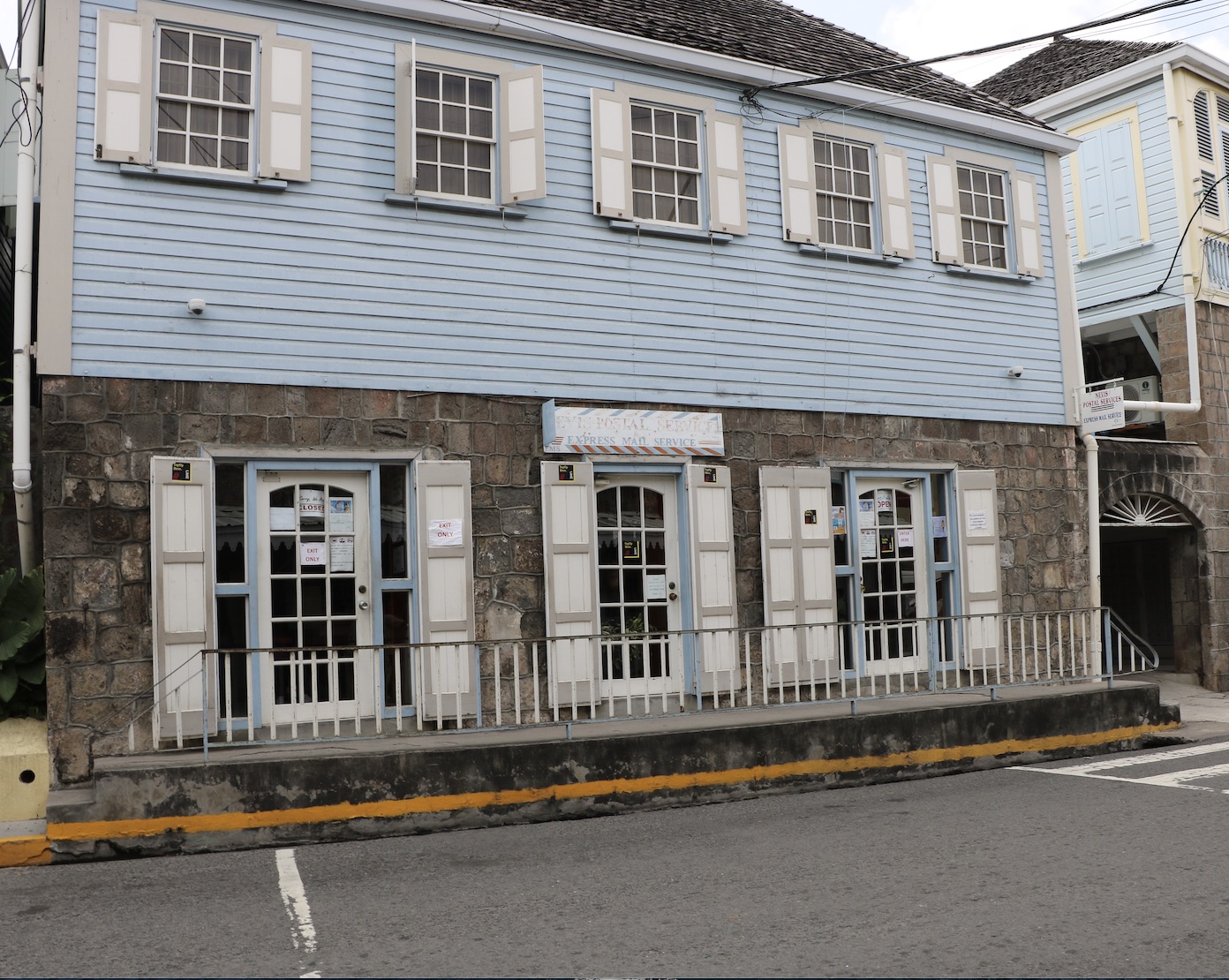 Nevis Postal Services located in Charlestown, resumes regular operating hours