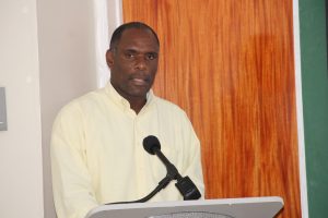 Mr. Colin Dore, Permanent Secretary in the Ministry of Finance in the Nevis Island Administration (file photo)