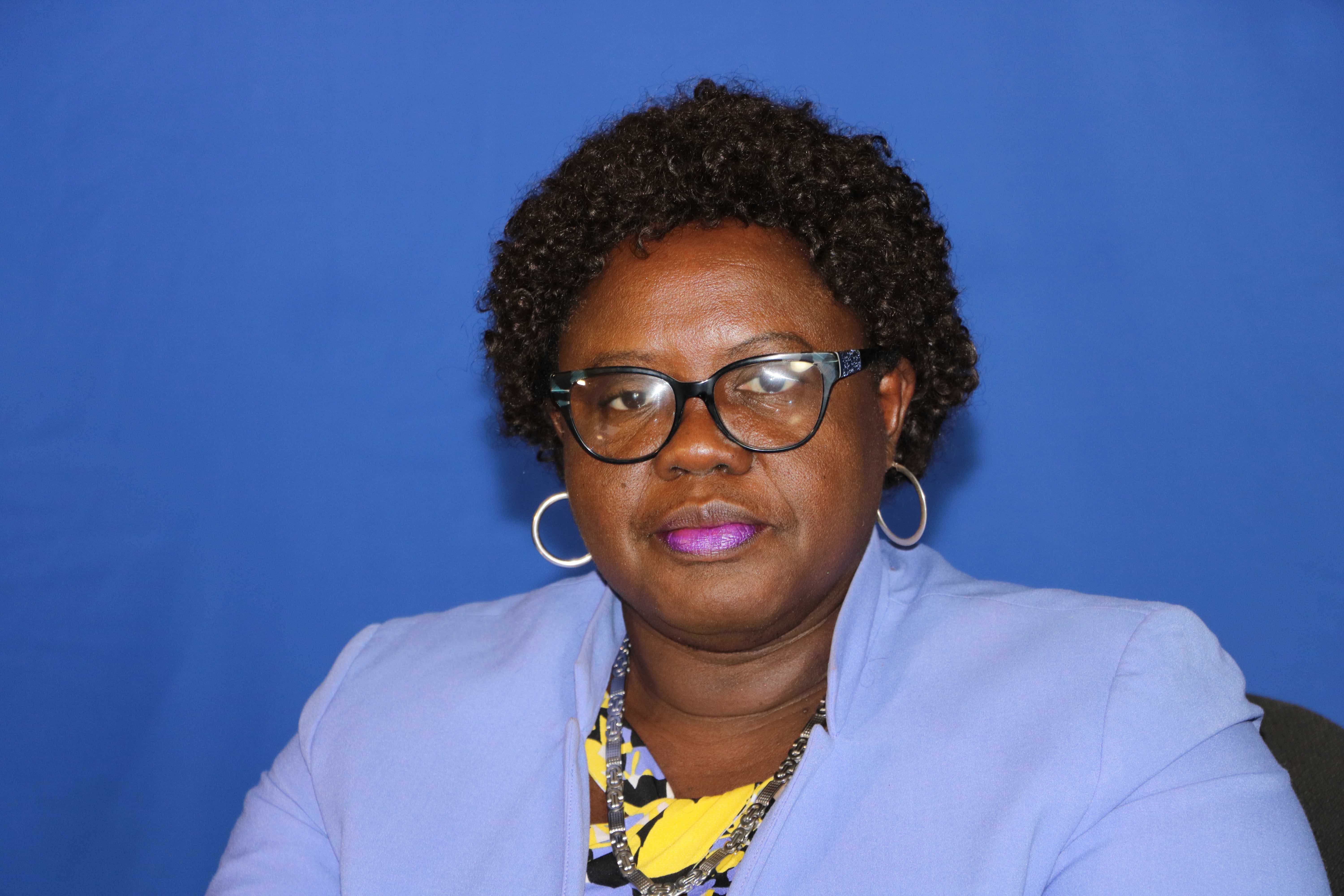 Hon. Hazel Brandy, Junior Minister of Health in the Nevis Island Administration