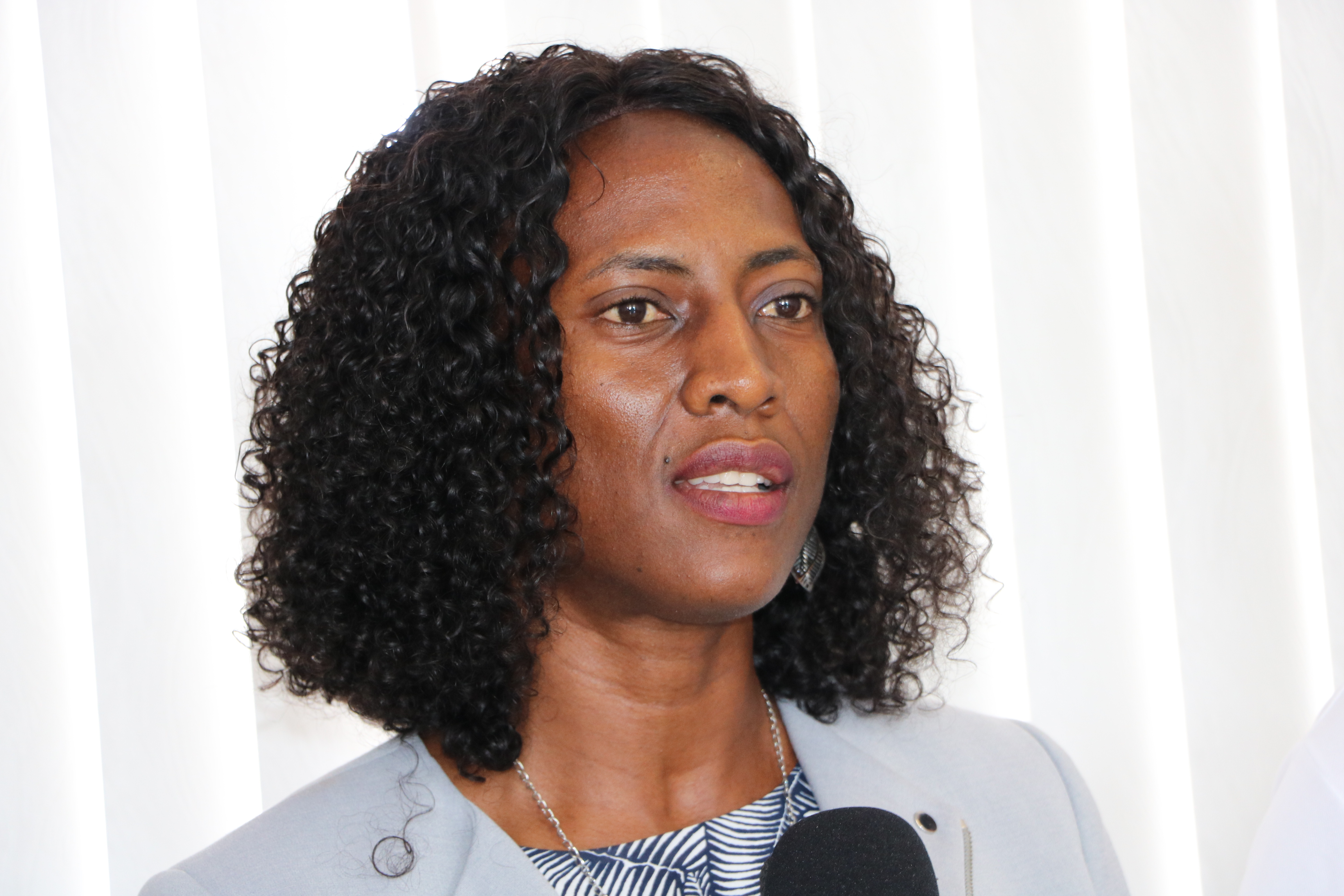 Ms. Shelisa Martin-Clarke, Permanent Secretary in the Ministry of Health (file photo)