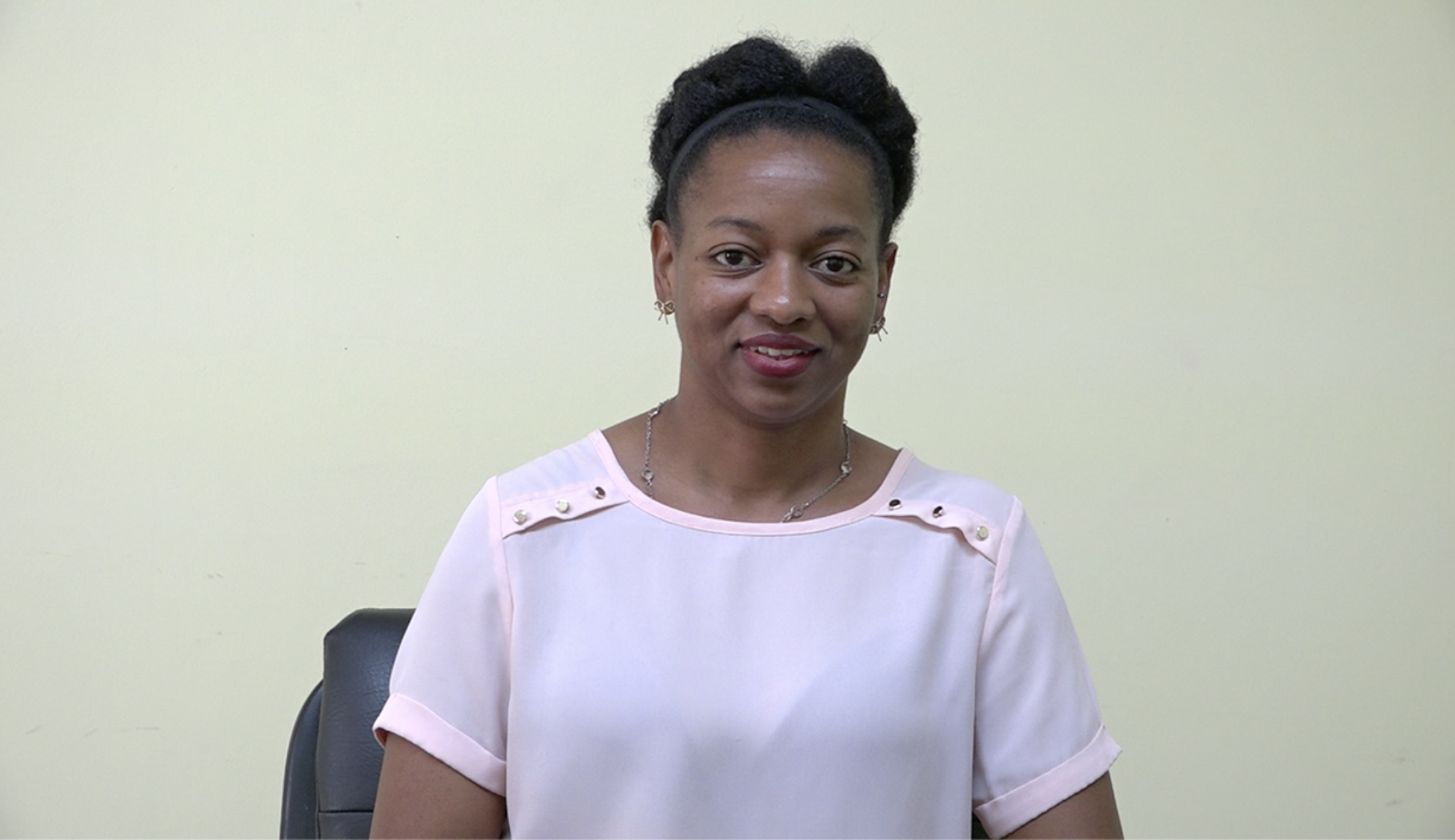 Ms. Shevanée Nisbett, Senior Health Educator at the Health Promotion Unit in the Ministry of Health on Nevis, at the Department of Information on October 20, 2020